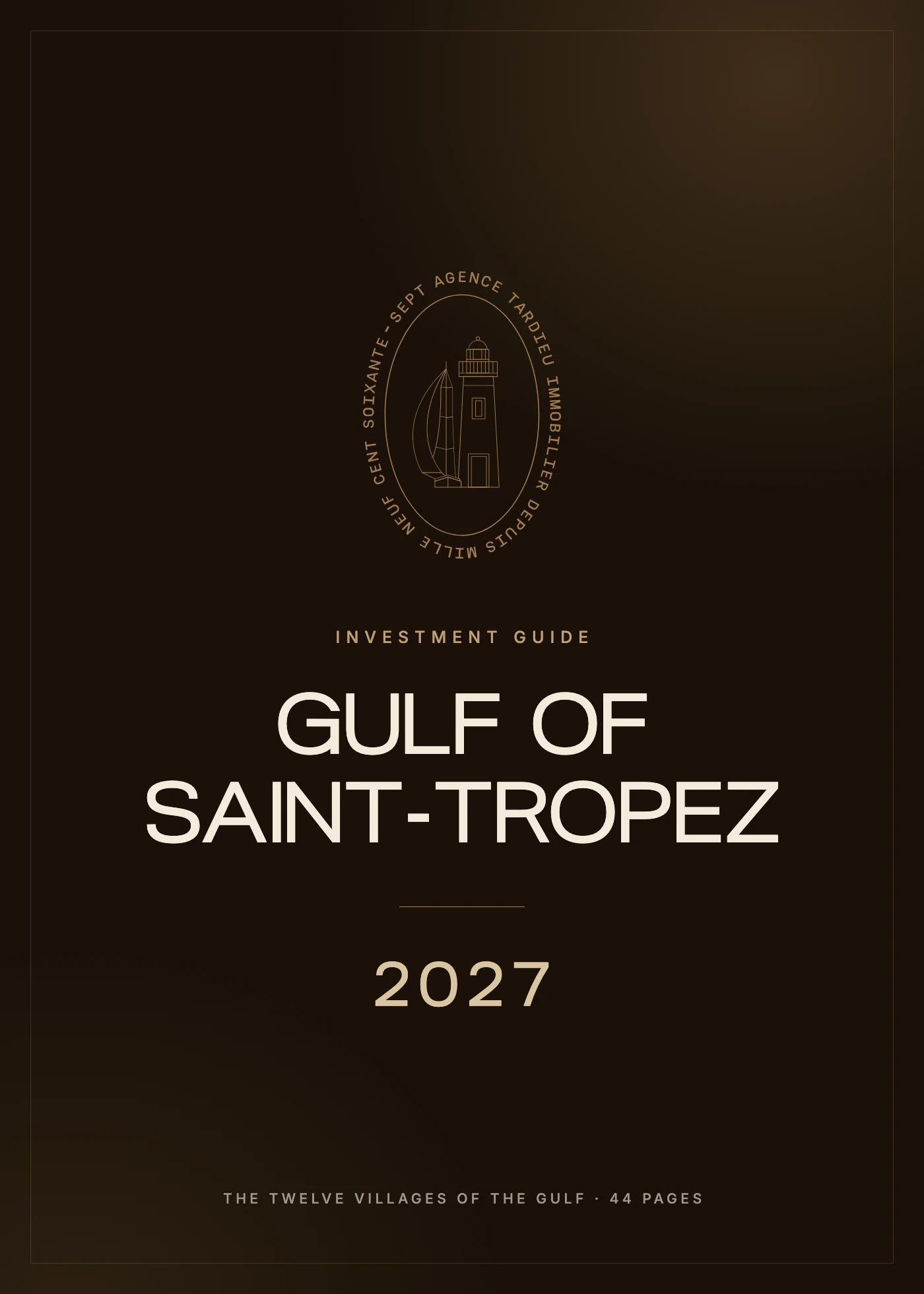 Cover of the Gulf of Saint-Tropez investment guide
