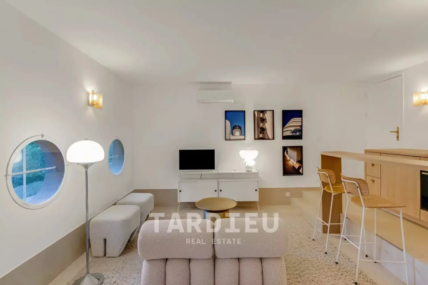 Saint-Tropez : appartement Art déco moderne